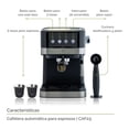thumbnail image 4 of Cafetera Café Espresso Y Cappuccino Automática AVERA CAF03/Acero Inoxidable/Negro, 4 of 5