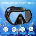 thumbnail image 2 of Snorkeling Gear for Adults, Dry-Top Snorkel Set Scuba Diving mask, 180°Panoramic Wide View Professional Snorkeling Gear Breathing Freely Snorkel Mask, 2 of 5