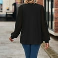 thumbnail image 3 of PENGXIANG Women‘s Long Sleeve Soft Chunky Knit Sweater Open Front Cardigans Outwear Coat, 3 of 4