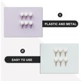 thumbnail image 3 of WRITWAA 50Pcs Creative Push Pin Transparent Plastic Metal Modern Design General Users, 3 of 8