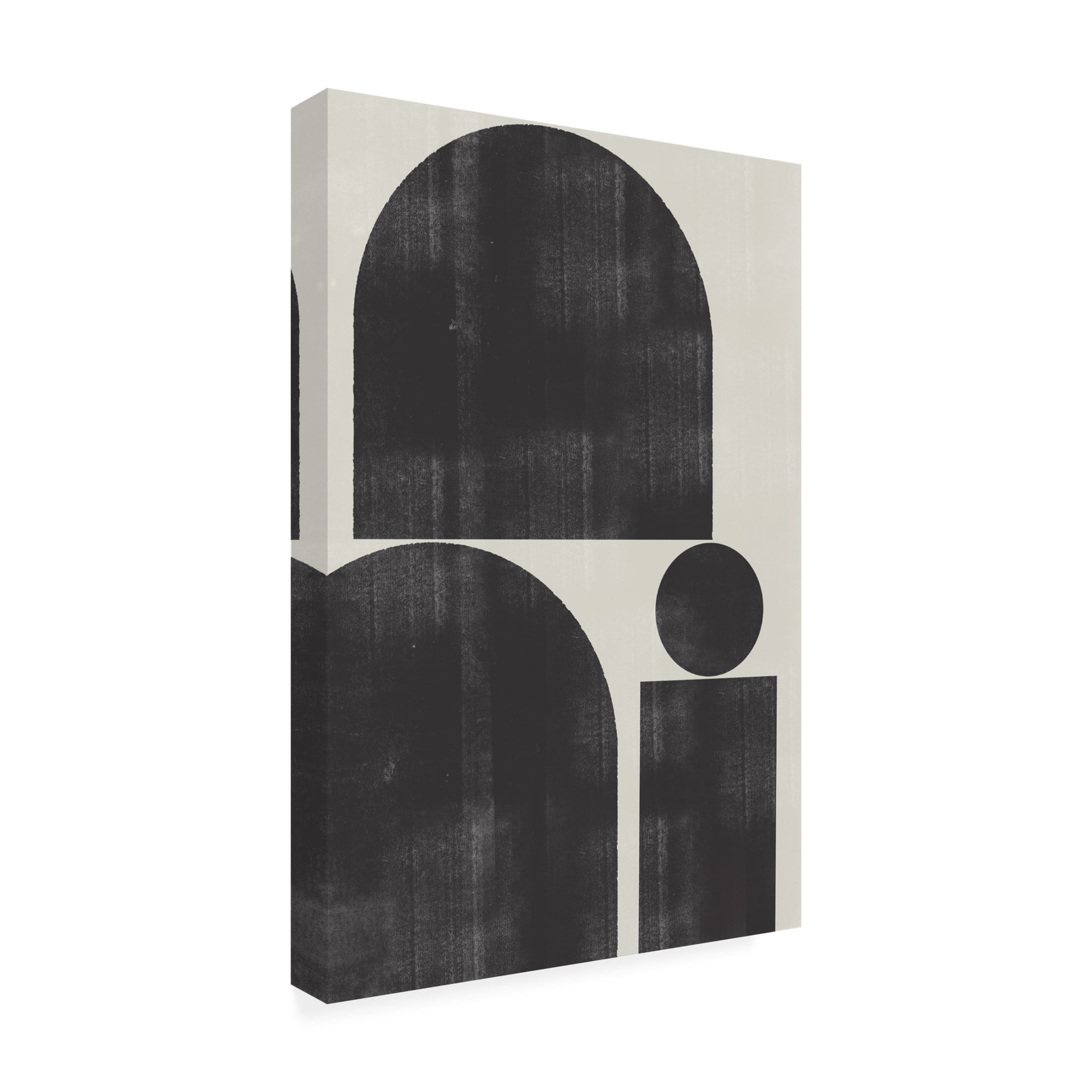 Trademark Fine Art THE MIUUS STUDIO Shape Study No1 Canvas Wall Art