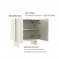 thumbnail image 6 of Clihome  Furniture Wood 2-Door Accent Cabinet White, 6 of 8