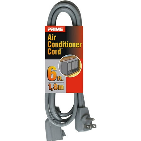 Prime Air Conditioner and Major Appliance Extension Cord, Gray,