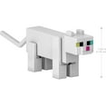 Minecraft Collectible White Cat Action Figure & Accessory with