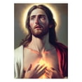 thumbnail image 1 of 12"x16" Jesus Diamond Painting Set, Adult Size, 5D DIY Craft Set, Frameless.,B, 1 of 4