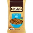 thumbnail image 2 of Snyder's of Hanover Mini Pretzels, Unsalted Pretzels, 12 Oz (Pack of 4), 2 of 5