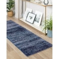 thumbnail image 3 of Unique Loom Del Mar Collection Area Rug - Lucille (2' x 8' Runner Navy Blue/Ivory), 3 of 9