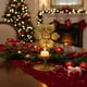 thumbnail image 4 of Seyotauo Christmas Decor - Gold Wrought Iron Candlestick, 5 Unique Designs (Maple Leaf/Butterfly/Flower/Ginkgo Leaf/Wood Leaf), Romantic Dining Table Living Room Decor, Christmas Gifts for Family, 4 of 6