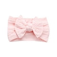 thumbnail image 2 of Cute Headbands for Girls Boys Stretchy Wide Head Bands Size 1-3 Toddlers Trendy Solid Color Bowknot Soft Headband, 2 of 4