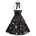 thumbnail image 4 of Market In The Box Women Vintage Dress 1950s Bandage Dress A Line Cocktail Party Dress, 4 of 6
