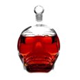 thumbnail image 4 of Licorera de Cristal HappyWare 1 Litro con Tapón diseño Calavera, 4 of 4