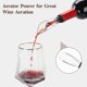 thumbnail image 3 of Bomba de ahorro de vino con 4 tapones para botellas de vino al vacío Afortunado Sencillez, 3 of 5