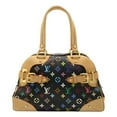 thumbnail image 1 of Pre-Owned LOUIS VUITTON Louis Vuitton Monogram Multicolor Claudia Handbag Shoulder Bag Noir..., 1 of 8
