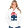 thumbnail image 5 of Vintage Patriotic American Buffalo Zip Up Hoodie Men's Women's Brisco Brands S, 5 of 6