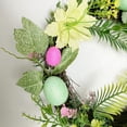 thumbnail image 5 of Ydojg Easter Wreath Spring Imitation Eggs Decorating Design Indoor Decorative Diy Easter Front Door Wreath, 5 of 8