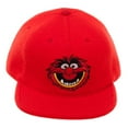 thumbnail image 2 of Baseball Cap - The Muppets - Animal Red Snapback New sb6eecdsy, 2 of 3