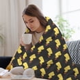 thumbnail image 4 of Pokemon Pikachu Throw Blanket Cute Flannel for Boys Girls Men Women, 4 of 7