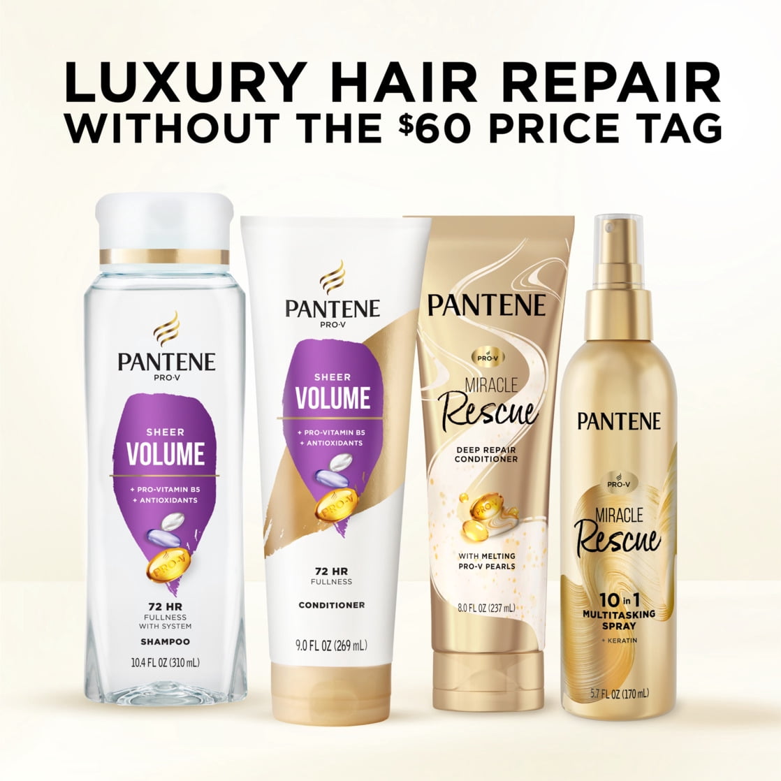 Pantene Pro-V Daily Conditioner Volume and Body, 9 fl oz