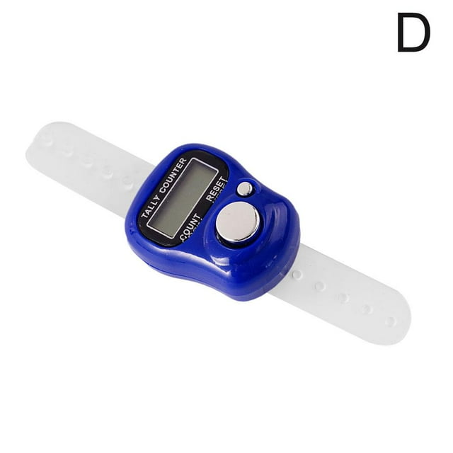Electronic Finger Counter,5 Digit Electronic Finger Tally Counter,LCD Electronic Digital Display,Hand Tally Clicker Counter,Digital Handheld Tally Counter Golf,Goods Counting,Lap&Knitting