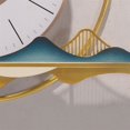thumbnail image 4 of Reloj de arte de lujo ligero de estilo europeo, decoración for sala de estar, porche, reloj de pared, reloj silencioso creativo con forma de ciervo, 4 of 8