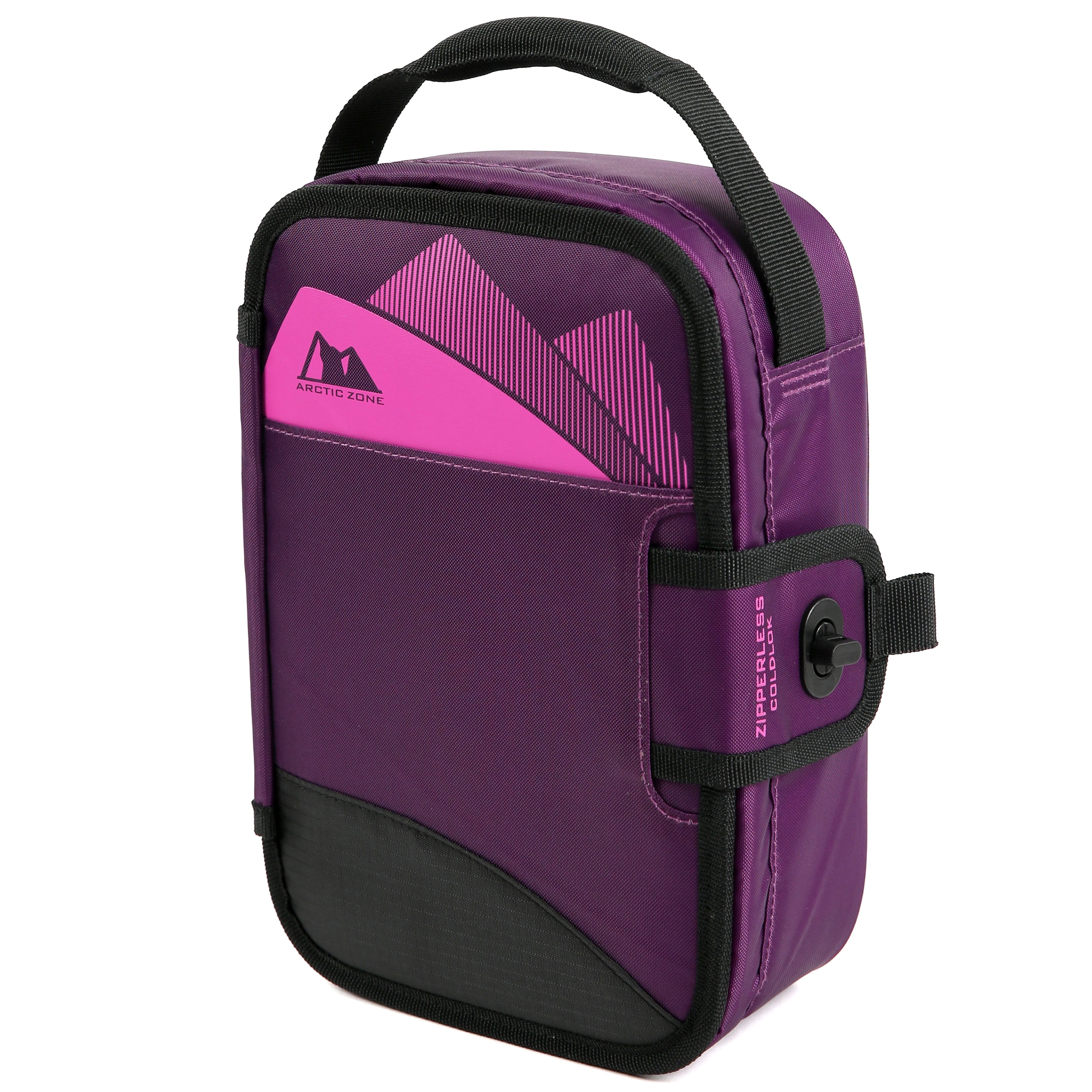 Arctic Zone Expandable Hardbody Lunch Box with Thermal Insulation, Lavender Purple