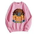 thumbnail image 2 of Futezty Womens Oversized Sweatshirts Halloween Graphic Crewneck Tops Casual Sweater Lightweight Pullover, 2 of 3