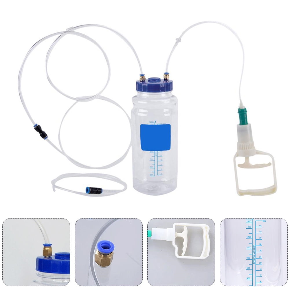 Supvox Manual Vacuum Pump Car Repair Tool Assorted Color Rubber ABS for Car 2L Capacity