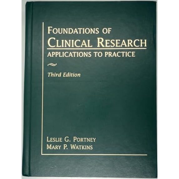 Pre-Owned Foundations of Clinical Research: Applications to Practice Paperback