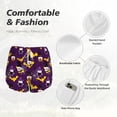 thumbnail image 6 of Lsque Halloween Gnomes1 Printed Women's Running Shorts with Liner Pockets,Elastic Quick Dry Workout Athletic Gym Yoga Shorts,Womens High Waist Shorts-X-Large, 6 of 9