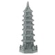 thumbnail image 1 of EeaseMX 1 pieza de adorno paisajístico con forma de pagoda, estatua de pagoda de arenisca, decoración de jardín, 1 of 8