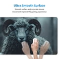 thumbnail image 4 of Salouo Moody Ram Portrait Print Large Mouse Pad,Extended Mat Desk Pad, 3mm Thick Mice Pad Desk Mat Big Desk Pad for Work, Game, Office, Home -16 x 29.5in, 4 of 8