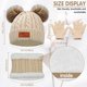 thumbnail image 2 of Conjunto de guantes de invierno cálidos para niños JM, 2 of 5