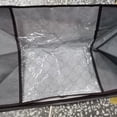 thumbnail image 2 of RKZDSR 90L Large Storage Bag, 1PC Clothes Organizer Bin, Foldable Closet Container With Durable Handles, For Clothing, Blanket,Pillows and Toys, 2 of 4