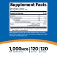 thumbnail image 5 of Nutricost Folic Acid (Vitamin B9) Vegetarian Gummies (120 Gummies / 1 mg Folic Acid Per Serving) | Folic Acid Supplement for Men & Women, 5 of 5