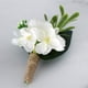 thumbnail image 2 of Boutonniere ojales novio mejor novia hombre rosa boda flores de graduación decoración, 2 of 9