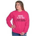thumbnail image 3 of Funny Sarcastic Hunting Hunters Joke Women Plus Size Crewneck Sweatshirt Brisco Brands 3X, 3 of 5