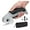Gray, variant on Cordless Electric Scissors,Cardboard Cutter with Safety Lock 4.2V Electric Mini Cutter Rechargeable Rotary Cutter for Leather Felt Rug Box with Storage Box Pink