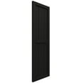 thumbnail image 2 of Ekena Millwork 21 1/2"W x 38"H True Fit PVC, Four Board Framed Board-n-Batten Shutters, Black (Per Pair - Hardware Not Included), 2 of 8