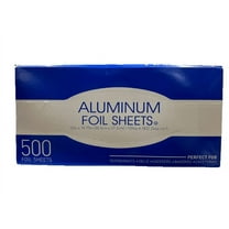 WANOWA Aluminum Silver 12 x10.75 Foil Sheet, 500 Count/Box