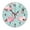 Fclock013, variant on YladaFaie Bathroom Kitchen Wall Clock Vintage Flamingo Round Wall Clock Battery Operated Non Ticking Creative Decorative Clock for Kids Living Room Bedroom Office Kitchen Home Decor 12 Inch