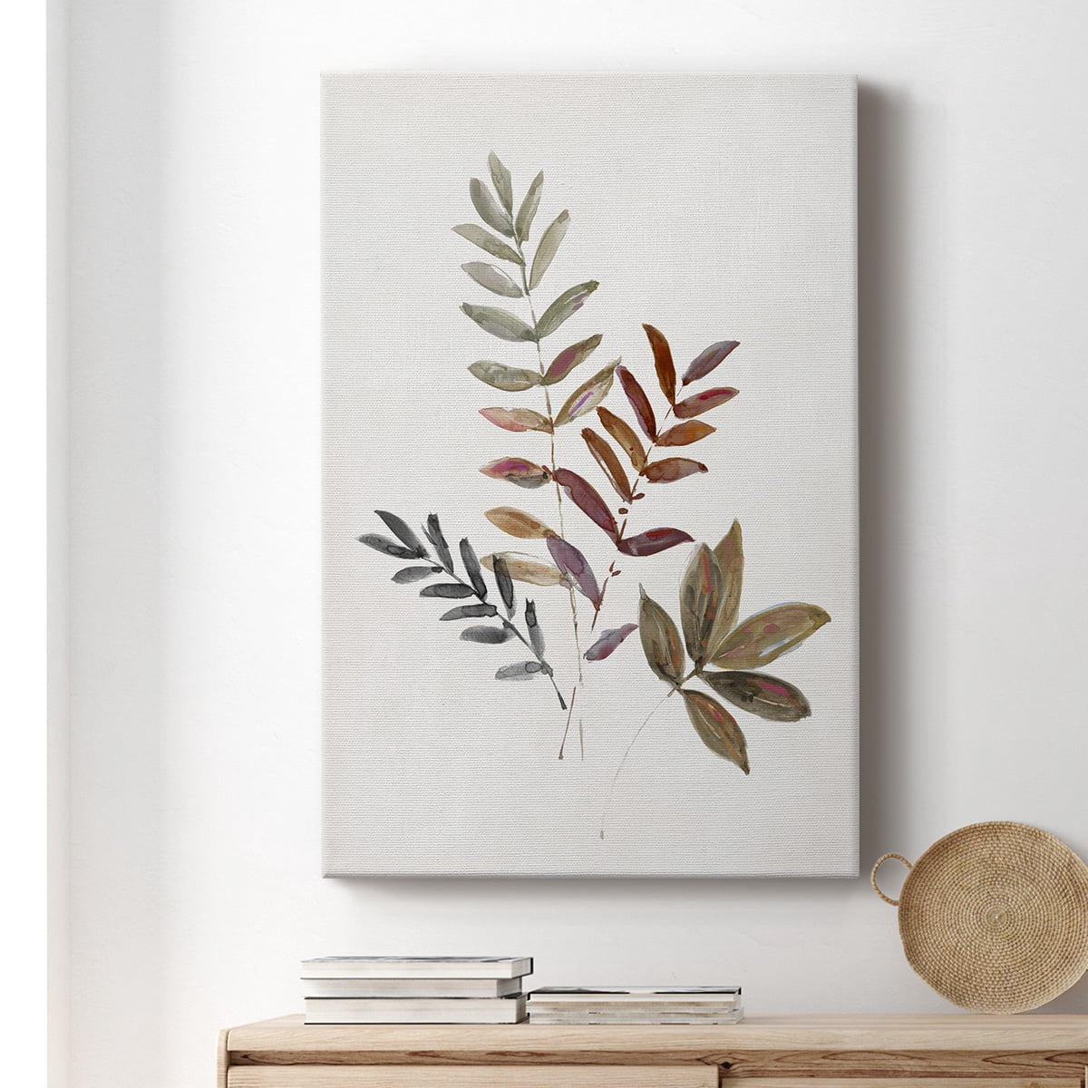 Autumn Leaves III Premium Gallery Wrapped Canvas - Ready to Hang