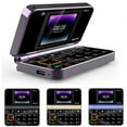 thumbnail image 4 of V-8pro Flip Mobile Phone 2G FM Radio Flashlight Type-C Camera Foldable Phones(not include a SIM card), 4 of 7