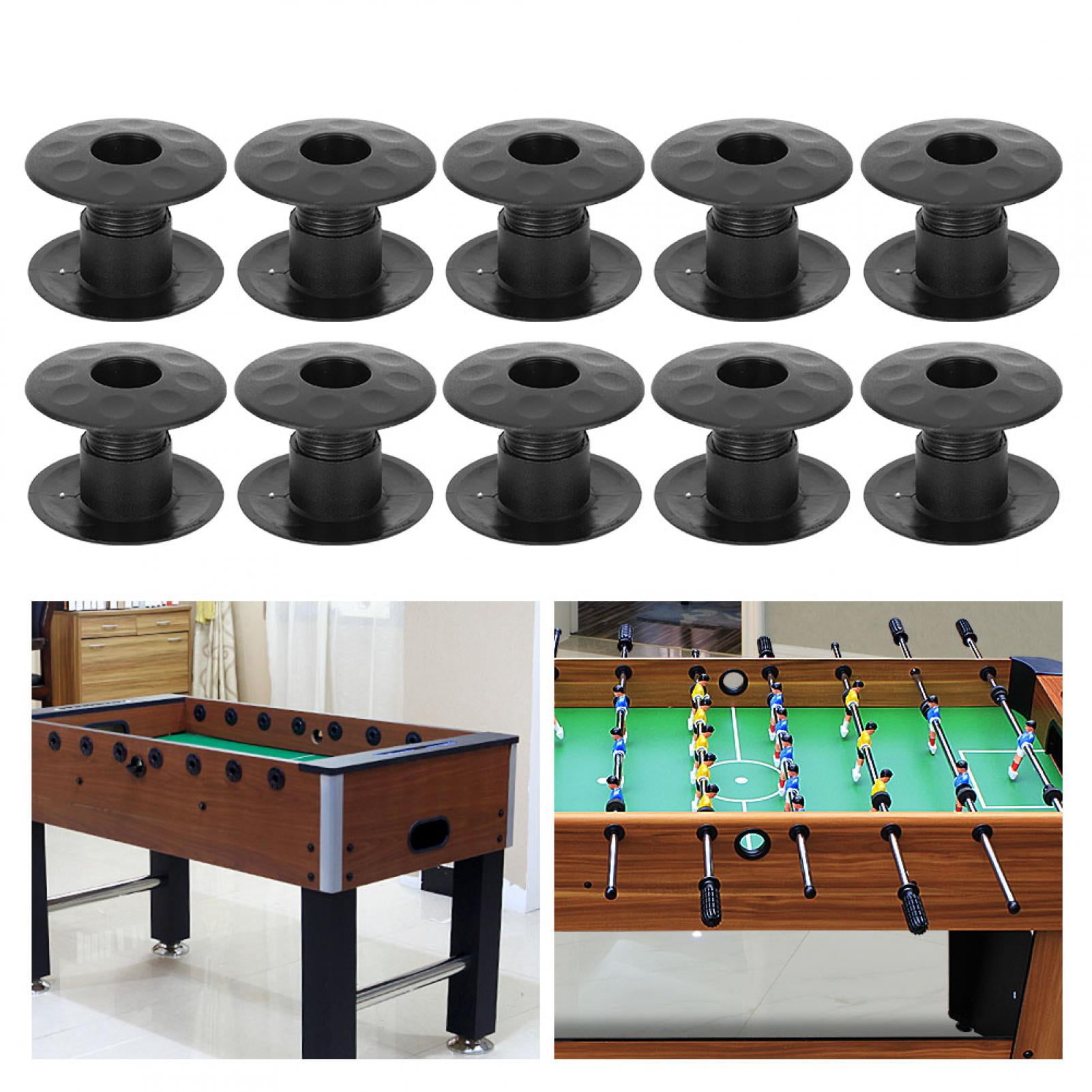 LHCER 10 Pair Tabletop Foosball Bushings Table Football Bearing Rods