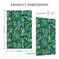 thumbnail image 5 of Kll Monstera Leaves Wall Plate,Gloss Finish,Standard Size 1 - 5" X 3", Polycarbonate Thermoplastic,Electric Receptacle Plug Covers, 5 of 8