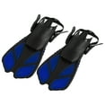 thumbnail image 4 of Long Swimming Fins, Highly Flexible Streamlined Distribution Swimming Fins 1 Pair Open Heel Dive Fins For Snorkeling For Summer Diving, 4 of 8