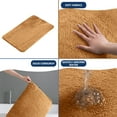 thumbnail image 4 of Bath Mat, Non-Slip Absorbent Microfiber Rug for Bathroom, Machine Washable Floor Mat, Soft Rubber Backing, Living Room Kitchen Bedroom Carpet, 4 of 9