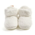 thumbnail image 2 of Newborn Girl Boy Winter Shoes Cute Pumpkin Warm Furry Flats Casual Walking Shoes for Toddler Infant, 2 of 7