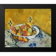 thumbnail image 2 of Cezanne, Paul 23x20 Black Modern Framed Museum Art Print Titled - The Plate of Apples, 2 of 5