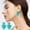 #207-Blue, variant on 1 Pc Titanium Steel Oil-Drip Heart Earring - Valentine's Day Themed, Romantic Gift Accessory for Lovers