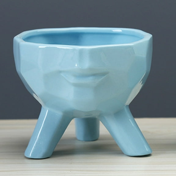 WHAMVOX  Ceramic Flowerpot Large Size Decorative Gardening